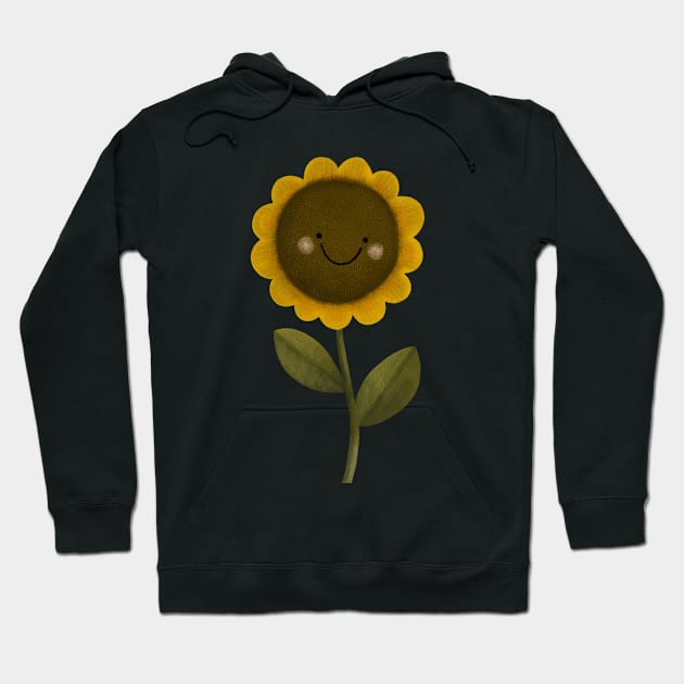 Happy sunflower Hoodie by LeFacciotte